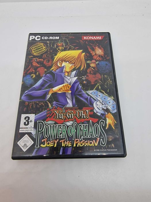 Yu-Gi-Oh Power of Chaos Joey the Passion PC CD-ROM Retro Konami