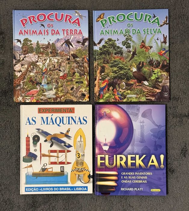 Livros Infantis e Educativos (DK, Atlas, Espaço, Animais, Ciência)