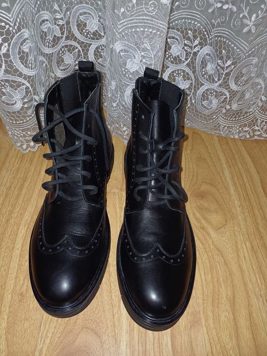 Сапоги new чоловічі шкіряні 44р