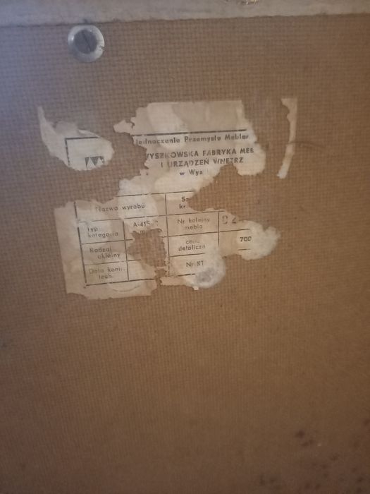 Komoda prl szafka