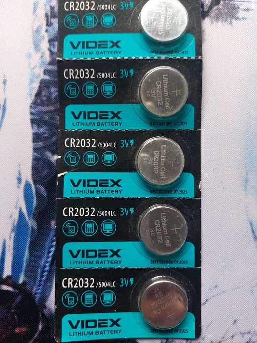 Батарейка Материнськой плати CR2032 Lithium BLI 2