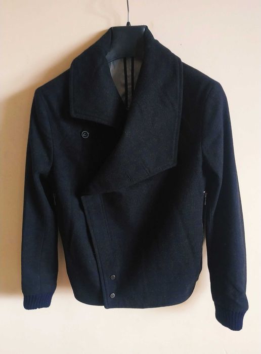 Стильное мужское пальто полупальто куртка косуха Zara.