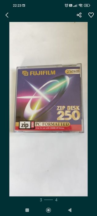 Disk 250 MB ZIP Dyskietka  Fujifilm