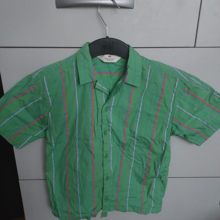 Koszula plus spodenki h&m rozmiar 122