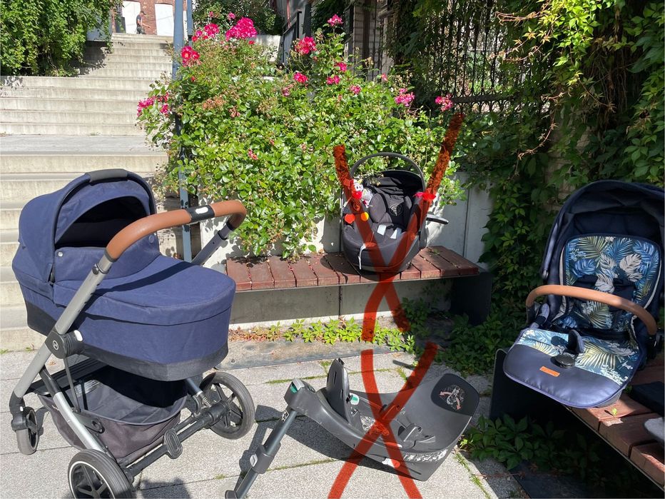 Wózek Cybex Balios S Lux 2w1 Gondola i spacerówka