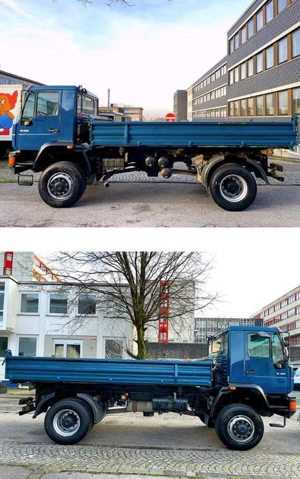 Самоскид MAN L2000 18.285 L90 4x4 6 циліндрів самосвал повний привід