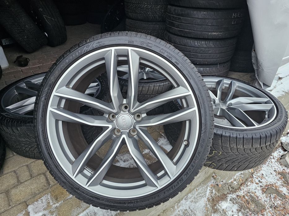 Koła 21" Zimowe Audi RS6 RS7 A8 oryginał 295/30/21 Czujniki