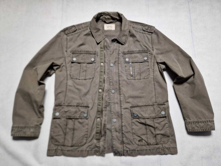 CAMEL ACTIVE - Męska Kurtka nie ocieplana roz. 52 (L) Ideał _