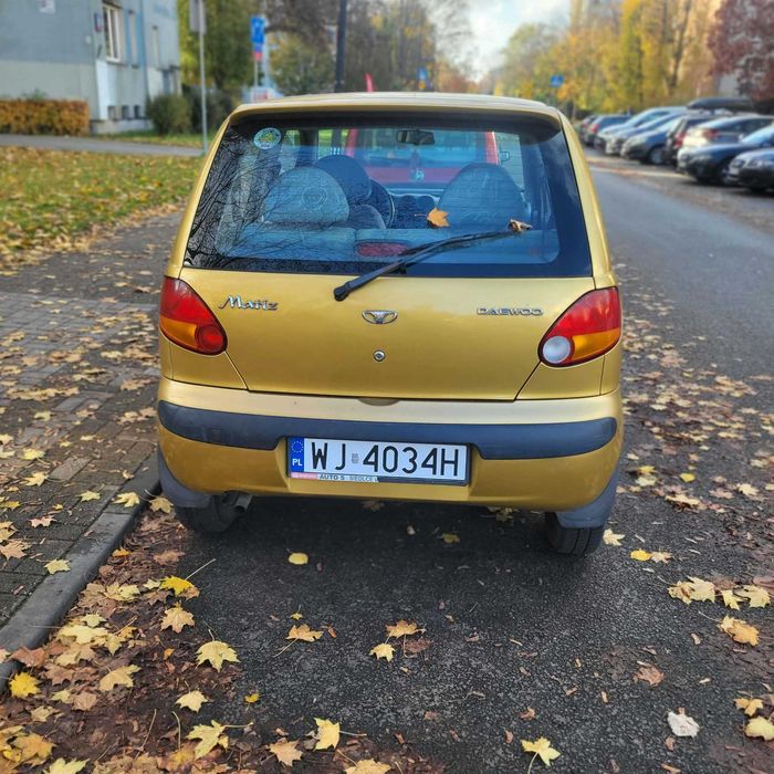Daewoo Matiz 2000r. 0.8 benzyna