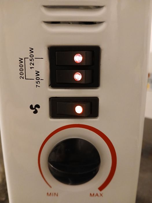 Aquecedor/ convector Tristar novo