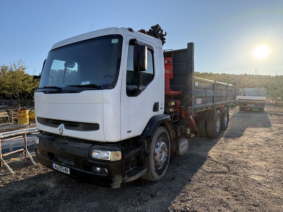Camiao grua renault 26 t