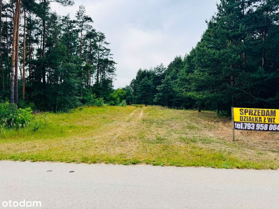 Działka budowlana z WZ , 4900 m² z malowniczym widokiem w Żernikach - Widok 2