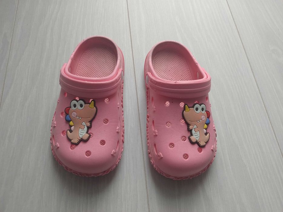 Buty Crocs klapki dziecięce, długość wkładki 18 cm