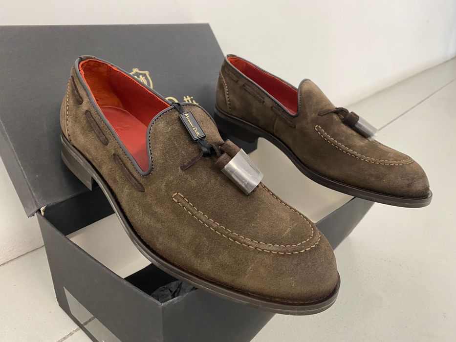 Sapato de Breloques Novos Massimo Dutti 40