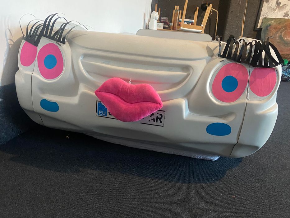 Oryginalne  Łóżko auto dla dziecka z materacem