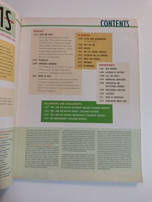 BAMS - Bulletin of The American meteorological society