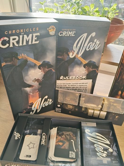 Zestaw gier Chronicles of Crime / Kroniki Zbrodni (6 pudełek) 
Zestaw