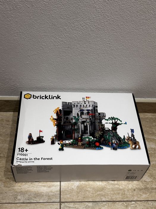 NOWE Lego Bricklink 910001 zamek w lesie