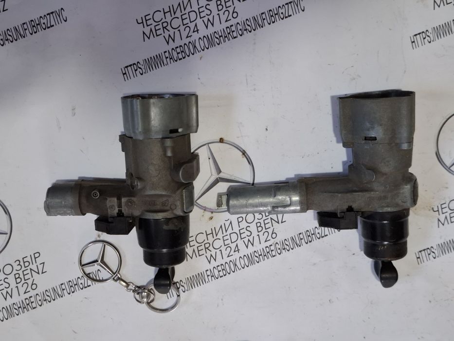 Замки зажигания с ключом дизель, бензин Мерседес w124 w126
