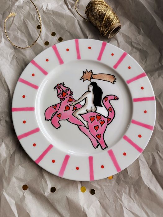 Інтер'єрна тарілка в стилі Gunia