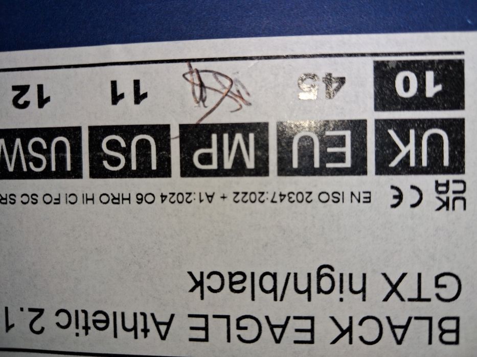 Botas militares Haix athletic gtx 45