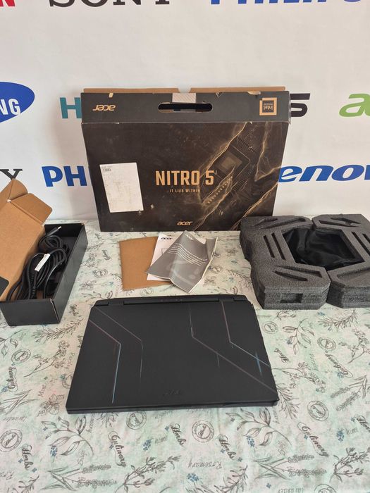 Acer Nitro 5, i7-12650H, RAM 16 ГБ DDR5,  SSD 512 ГБ, RTX 4060 8 ГБ