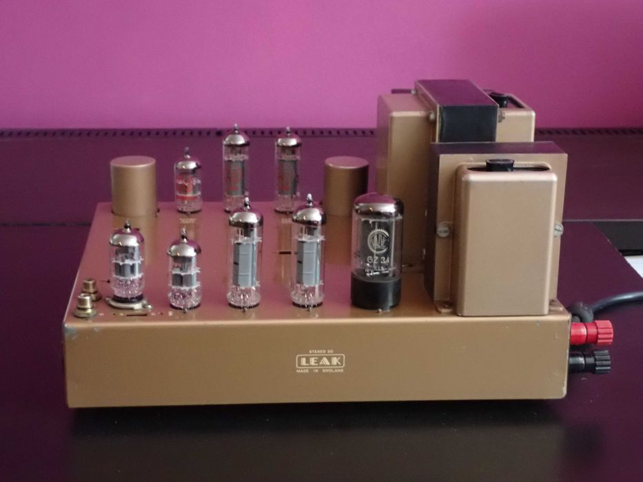 LEAK STEREO 20 — Amplificador a Válvulas Clássico Totalmente Revisto