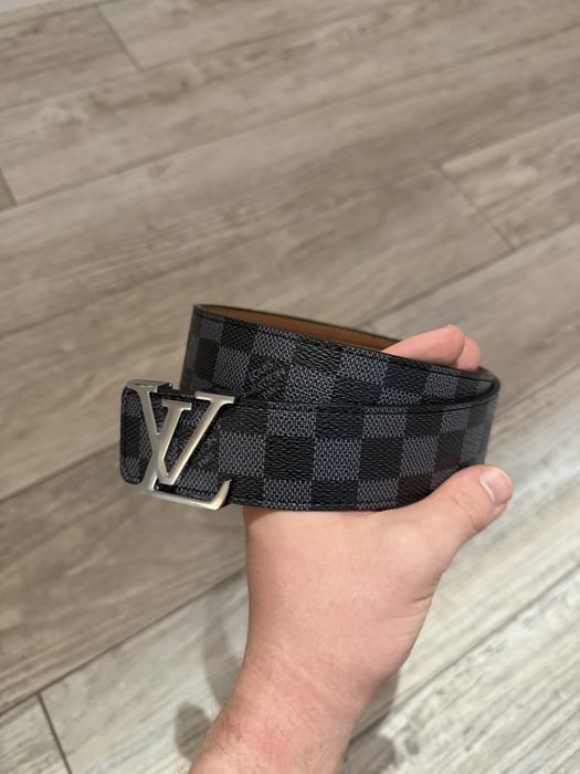 Pasek Louis Vuitton czarny 110 cm swag drill drip streetwear y2k opium retro aesthetic