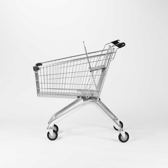 Wózek sklepowy metalowy 80 LITRÓW. Nowy. Dostępne duże ilości.