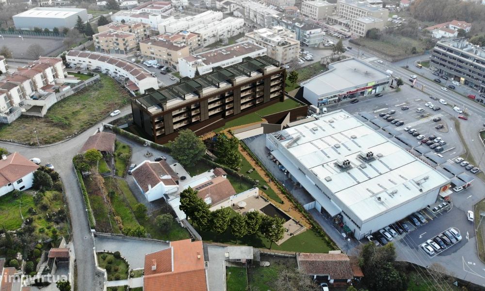 Apartamento T3 em Celeirós em condomínio fechado