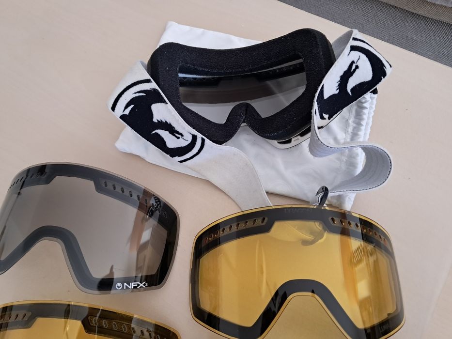 Óculos de neve goggles Ski Snowboard Dragon