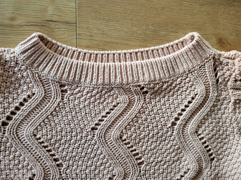 Vero Moda M 38 sweter pudrowy róż