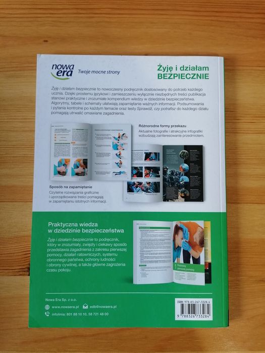 Podręcznik Żyję i działam bezpiecznie nowa era