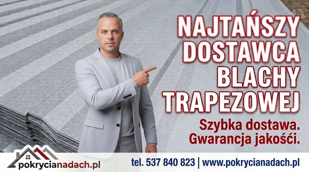 Trapez t18 Blacha trapezowa t18 Powłoka Alucynk trapez t18 Wyprzedaż sklepu