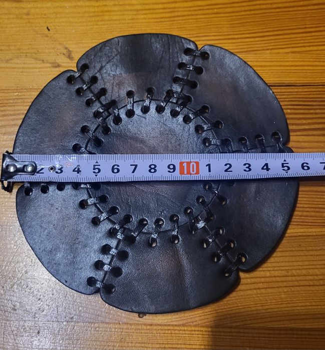 Skórzane podstawki pod szklanki itp.