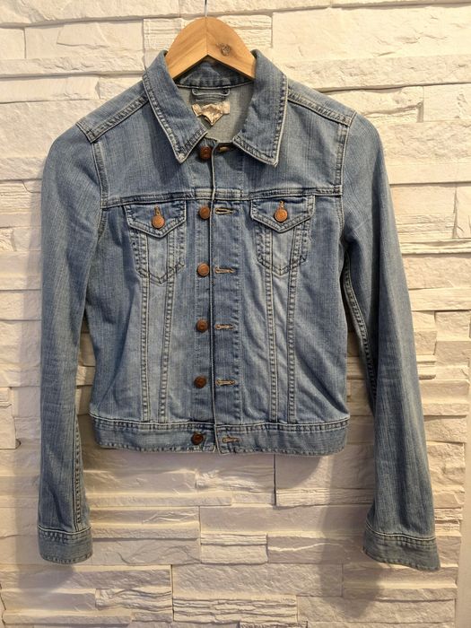 Kurtka katana narzutka rozm. 34 dżins jeans niebieski