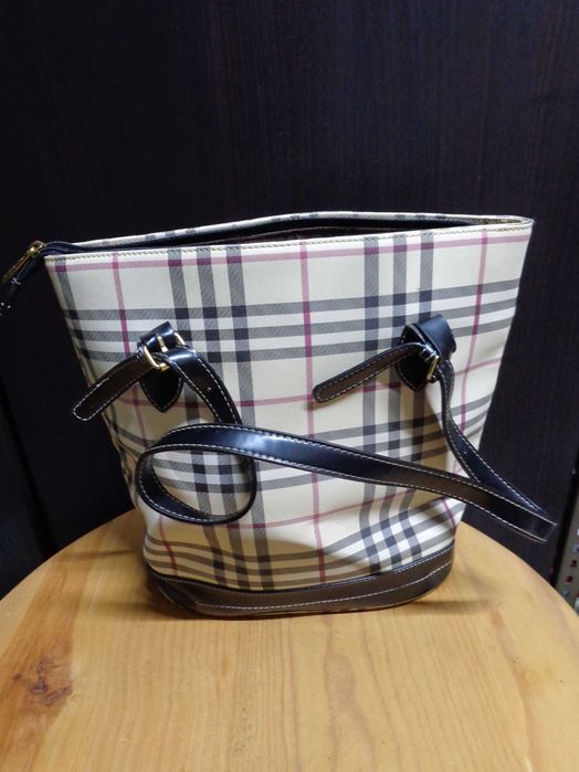 Mala de ombro xadrez