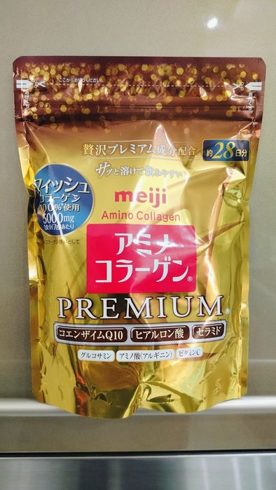 Meiji Amino Collagen Premium, Аміно Колаген