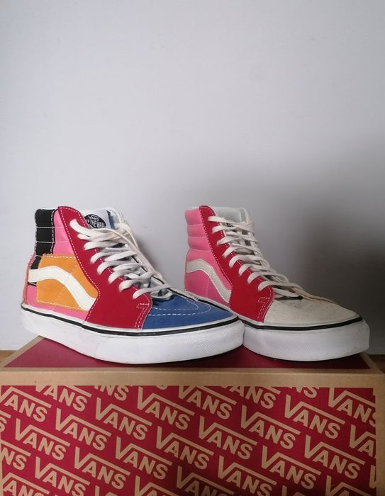 Vans Sk8-Hi patchwork