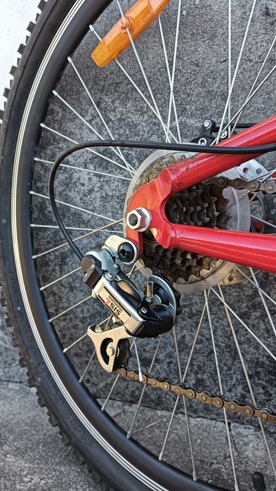 2 BICICLETAS btt semi-novas com suspensão total 21v  roda 26