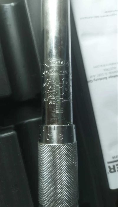 Chave Dinamométrica WALTER 80NM a 210NM