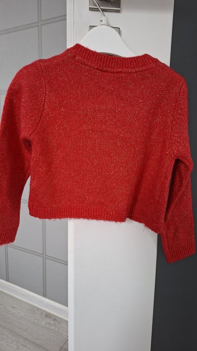 Bolerko dziewczęce czerwone