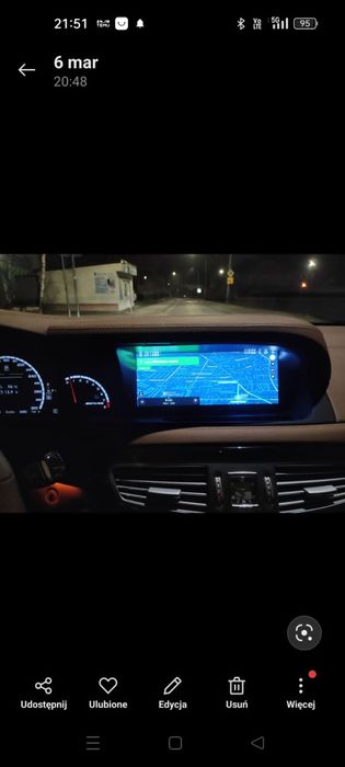 Radio dotykowe Android Mercedes w221