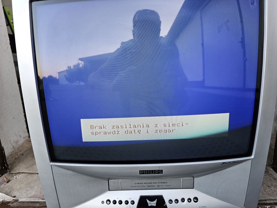 Telewizor Philips 21 cali z VHS
