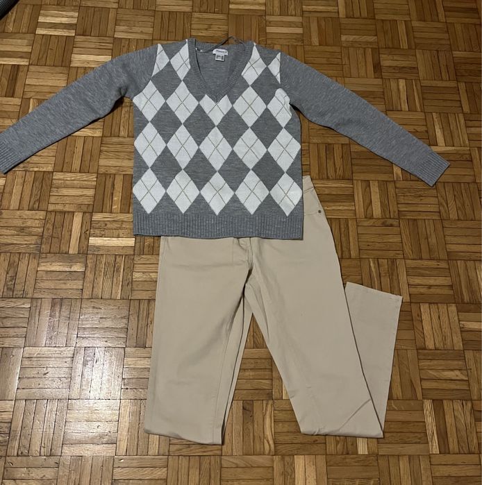 Zestaw Sweter Women’s SELECTION (36/38) i spodnie H&M (36)