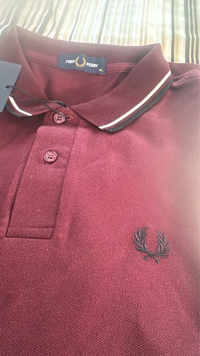 Polo Fred Perry Vermelho