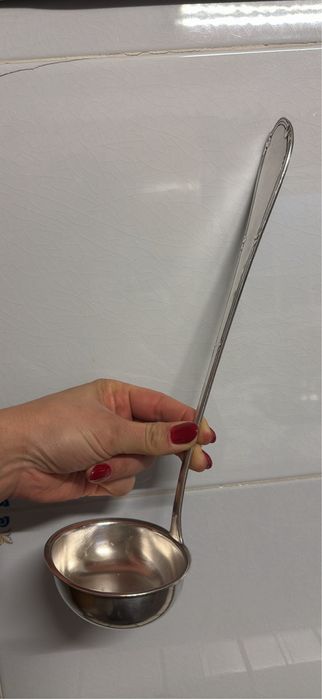 Concha de sopa Prata