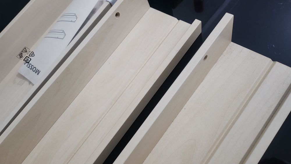 Conjunto de 3 Prateleiras Ikea