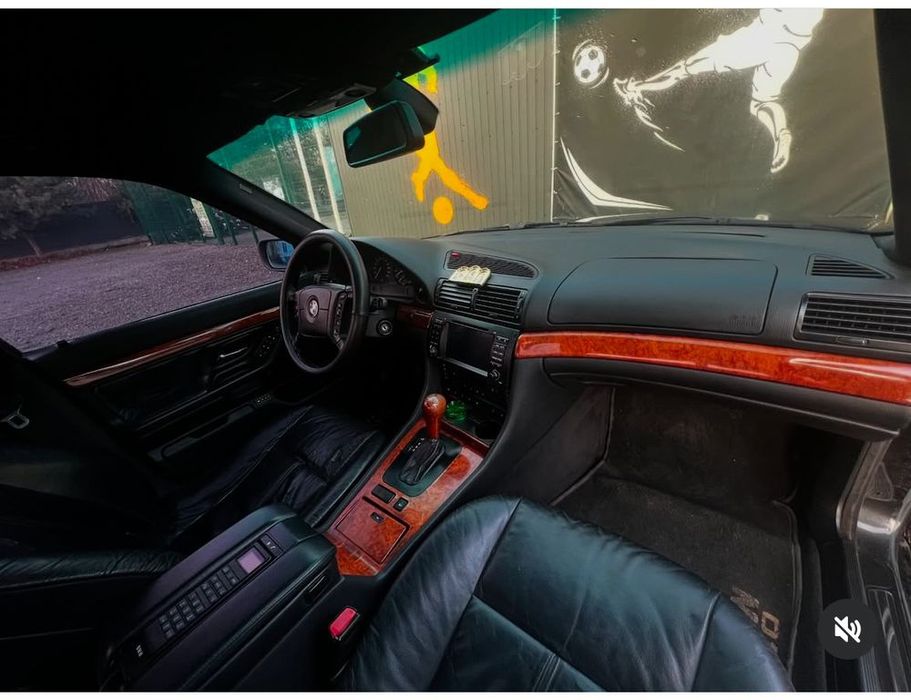 BMW E38 740 газ бензин
