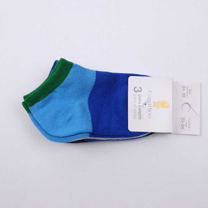 Skarpetki chłopięce 3 pary rozmiar 23-24